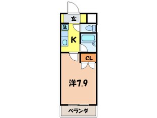 第2コーポ魚半の物件間取画像